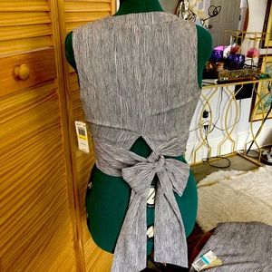 Pants are a small and top is a Med. it’s a two piece matching outfit